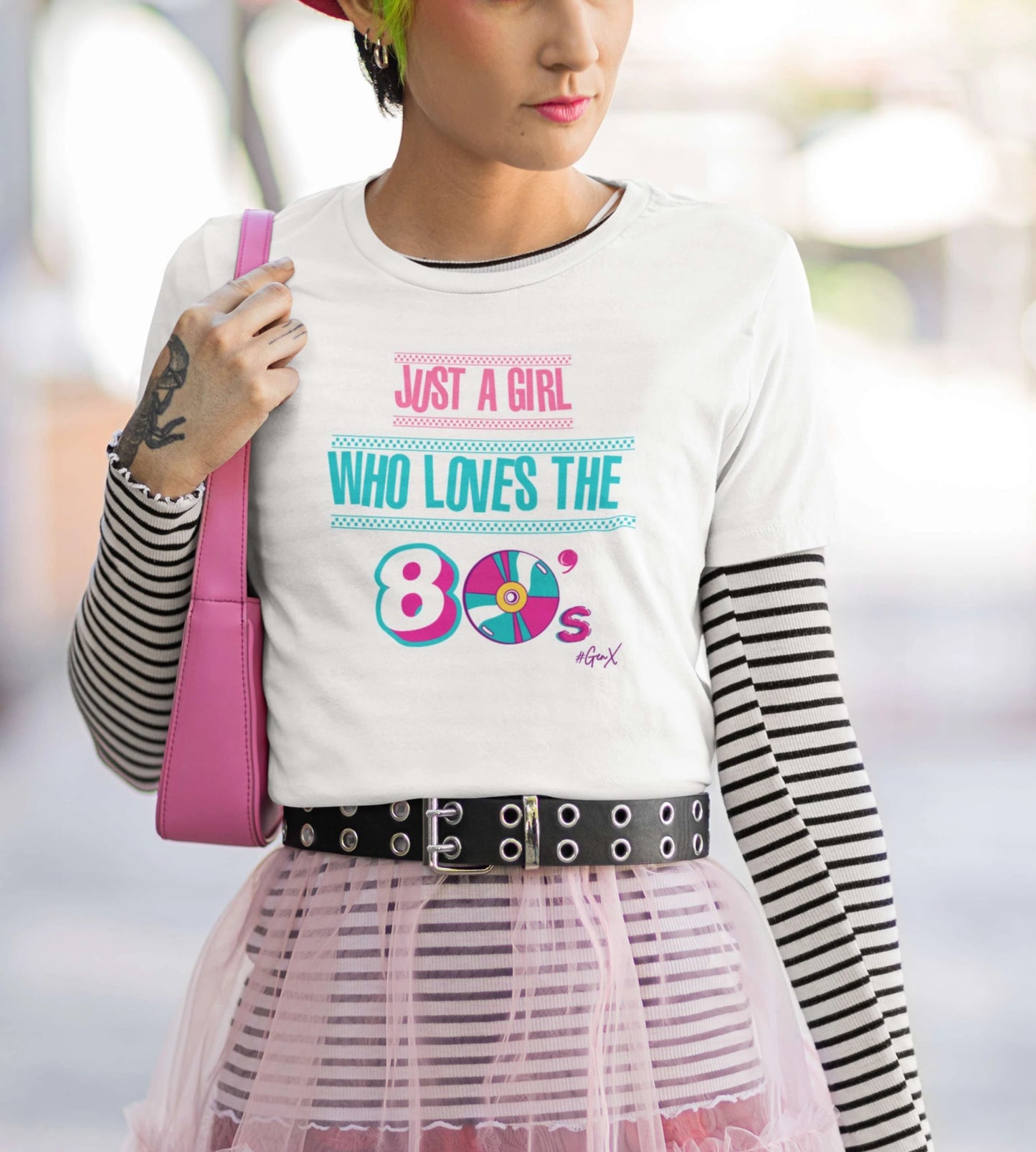 Just a Girl Who Loves the 80s Tee