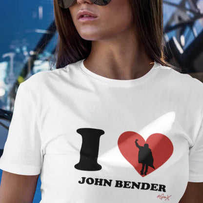 I Heart John Bender Tee