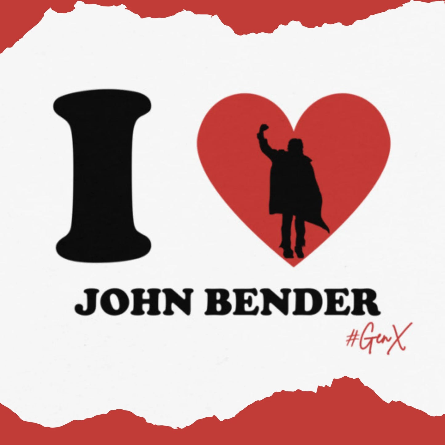 I Heart John Bender Tee