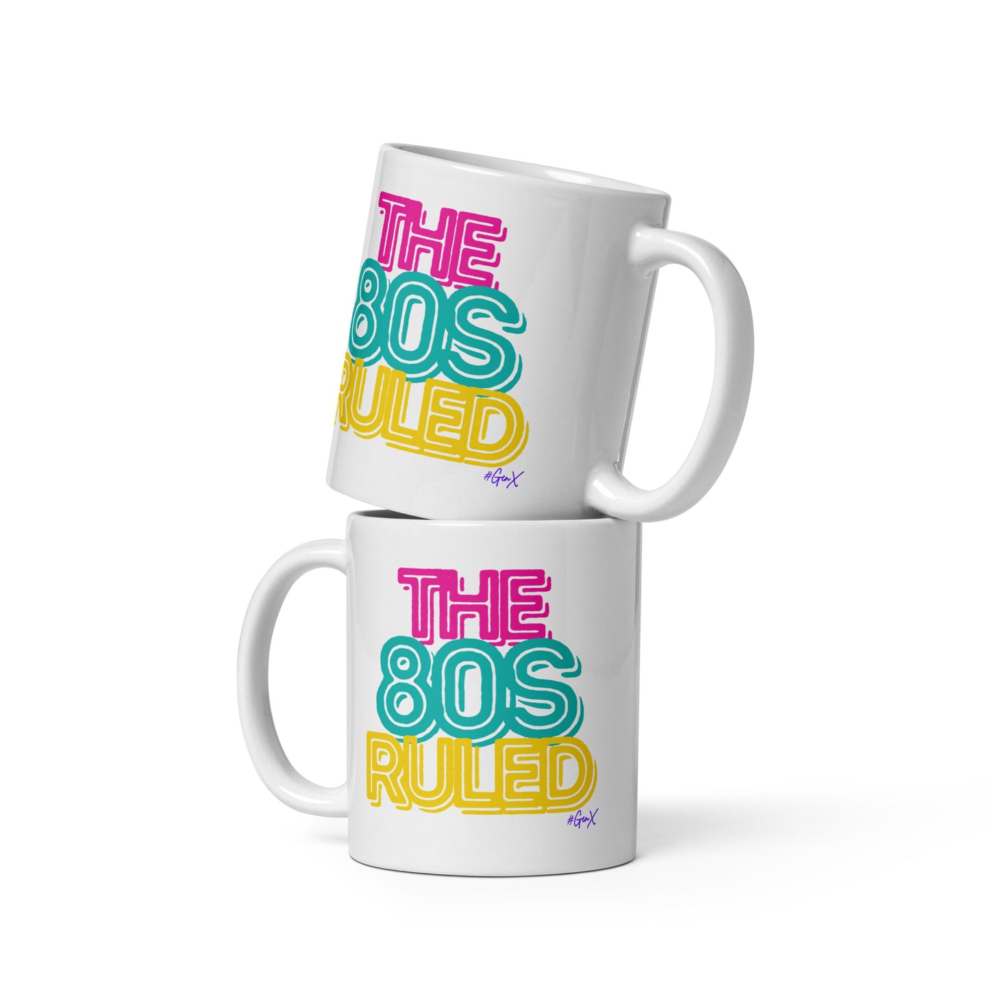 80s Ruled Mug