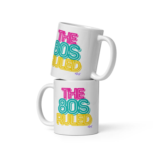 80s Ruled Mug